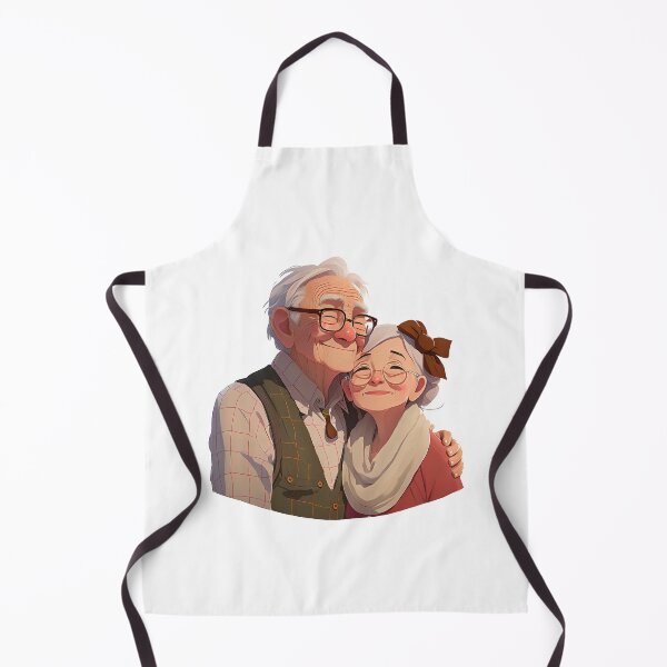 Item preview, Old Grandpa and Grandma Cute designed and sold by addthana.