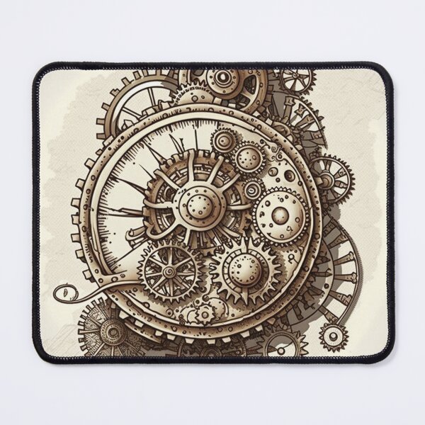 Item preview, Steampunk Gears - Sticker and T-Shirt Design designed and sold by MindAsylum.