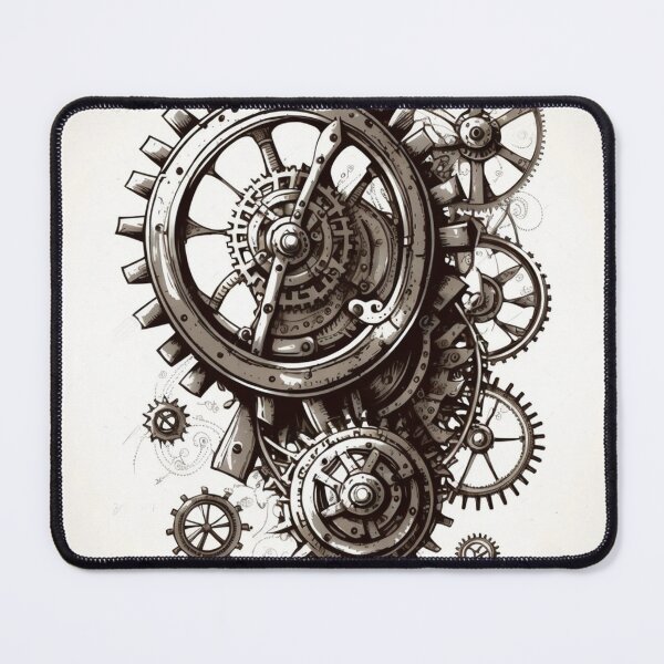 Item preview, Steampunk Gears #2 - Sticker and T-Shirt Design designed and sold by MindAsylum.