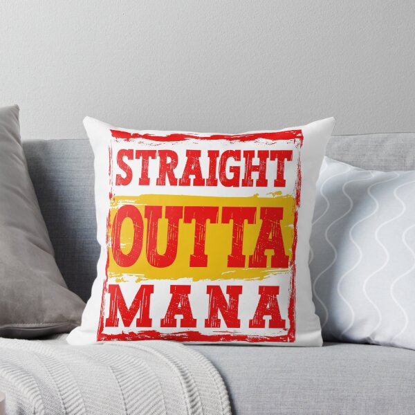 Aperçu de l'œuvre Straight Outta Mana créée et vendue par SimplyBubblez.