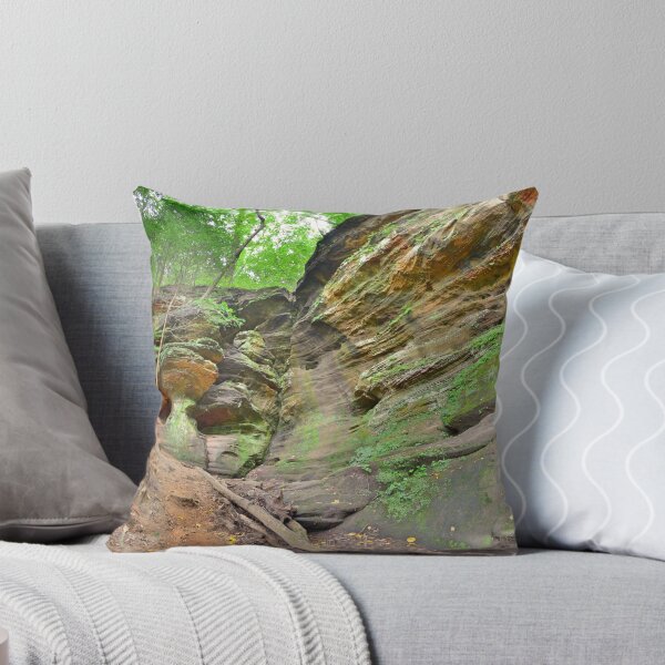 Item preview, Rock House From The Outside Hocking Hills Ohio designed and sold by LisaWootenPhoto.