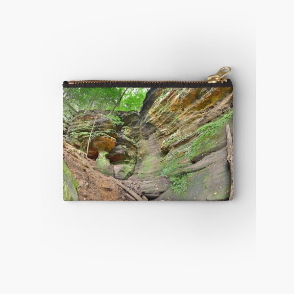 Item preview, Rock House From The Outside Hocking Hills Ohio designed and sold by LisaWootenPhoto.