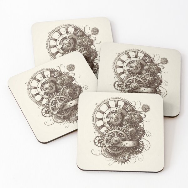 Item preview, Steampunk Gears #4 - Sticker and T-Shirt Design designed and sold by MindAsylum.
