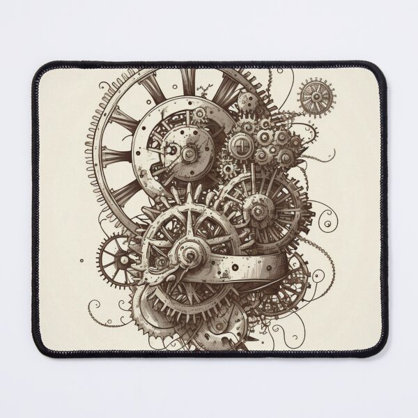 Item preview, Steampunk Gears #4 - Sticker and T-Shirt Design designed and sold by MindAsylum.