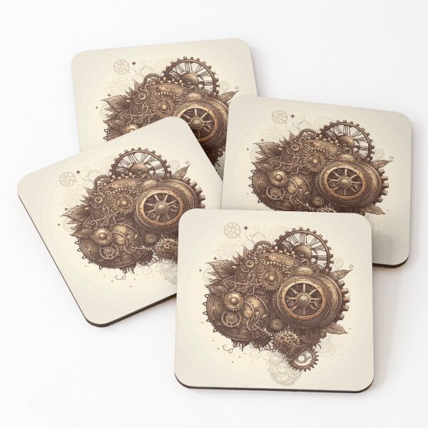 Item preview, Steampunk Gears #5 - Sticker and T-Shirt Design designed and sold by MindAsylum.