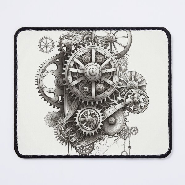 Item preview, Steampunk Gears #6 - Sticker and T-Shirt Design designed and sold by MindAsylum.