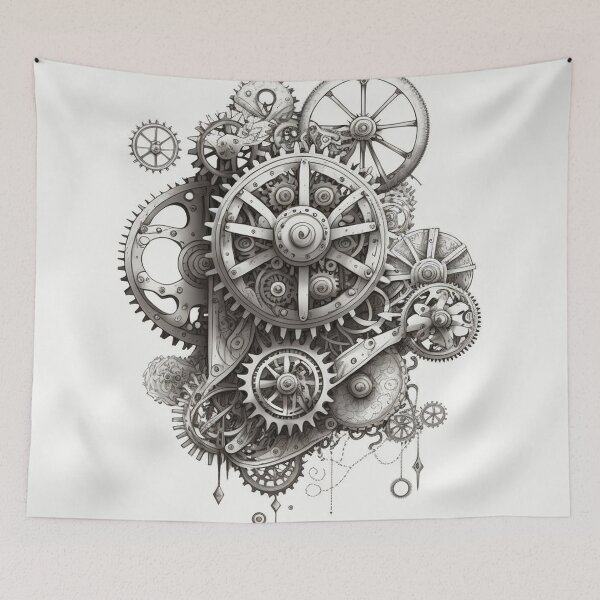 Item preview, Steampunk Gears #6 - Sticker and T-Shirt Design designed and sold by MindAsylum.