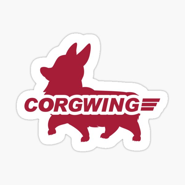Item preview, Crimson Corgwing designed and sold by corgwingart.