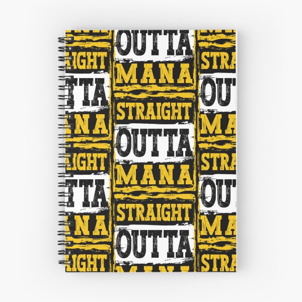 Aperçu de l'œuvre Straight Outta Mana créée et vendue par SimplyBubblez.