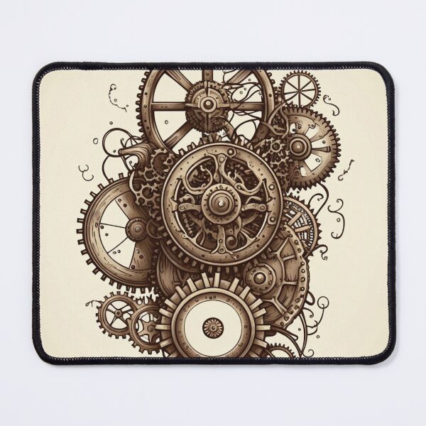 Item preview, Steampunk Gears #7 - Sticker and T-Shirt Design designed and sold by MindAsylum.