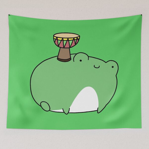 Item preview, Little Djembe and Frog designed and sold by SaradaBoru.