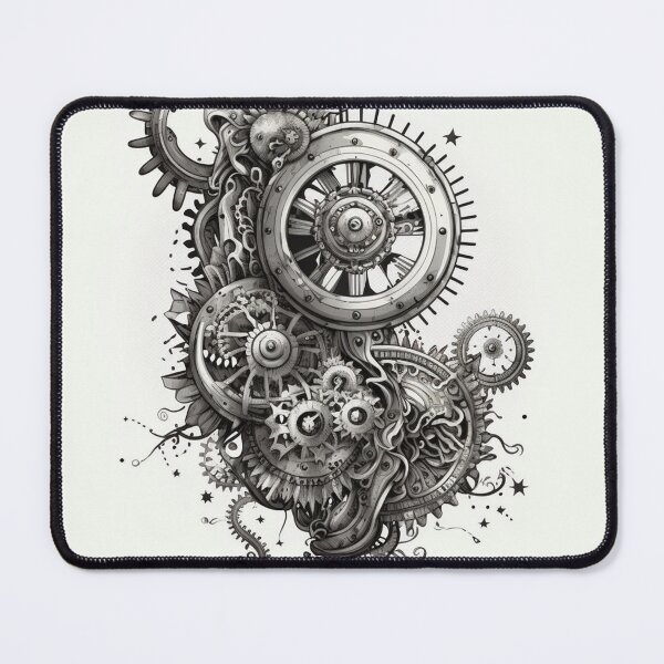 Item preview, Steampunk Gears #10 - Sticker and T-Shirt Design designed and sold by MindAsylum.