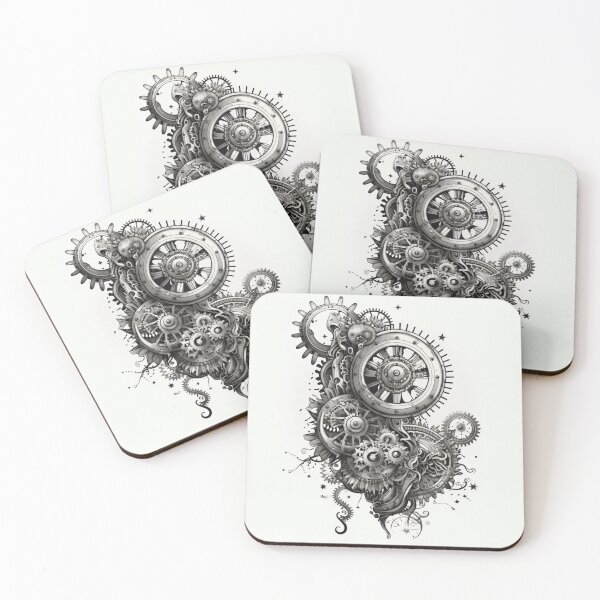 Item preview, Steampunk Gears #10 - Sticker and T-Shirt Design designed and sold by MindAsylum.