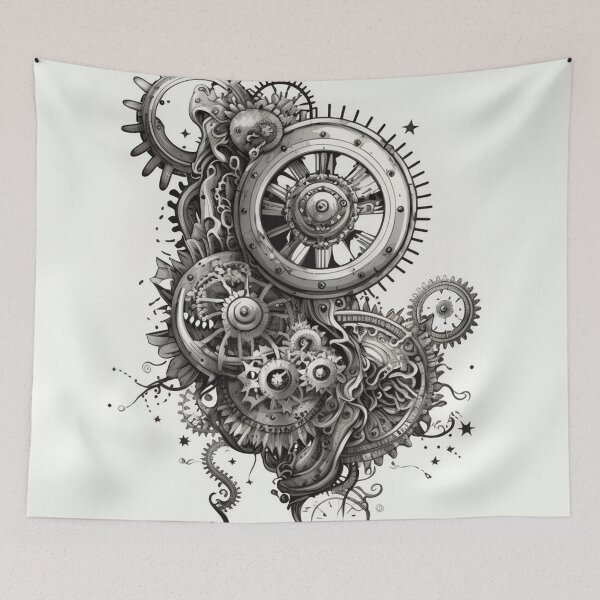 Item preview, Steampunk Gears #10 - Sticker and T-Shirt Design designed and sold by MindAsylum.
