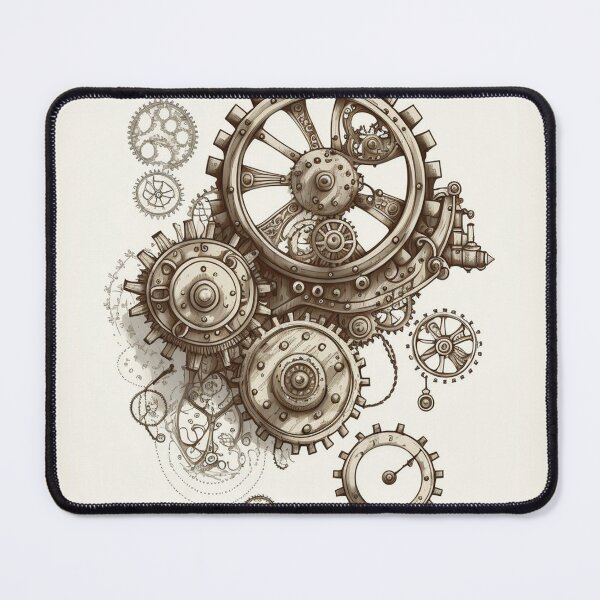 Item preview, Steampunk Gears #11 - Sticker and T-Shirt Design designed and sold by MindAsylum.