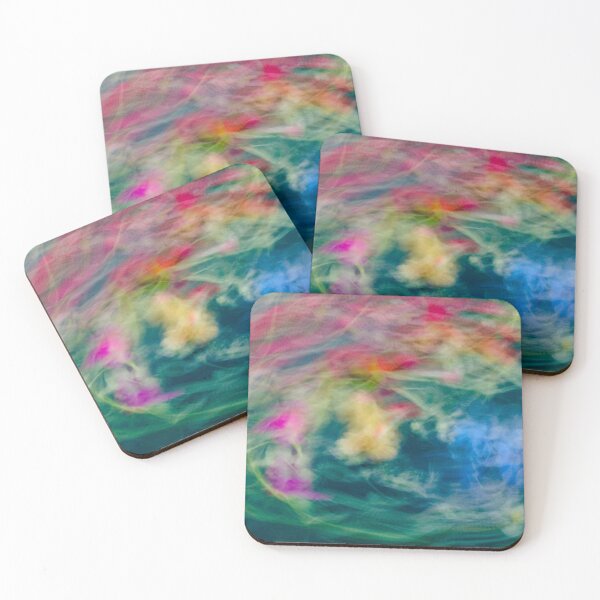 Item preview, Floating flowers blue designed and sold by Stacloopallu.