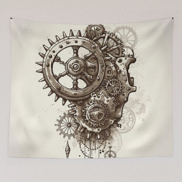 Item preview, Steampunk Gears #12 - Sticker and T-Shirt Design designed and sold by MindAsylum.