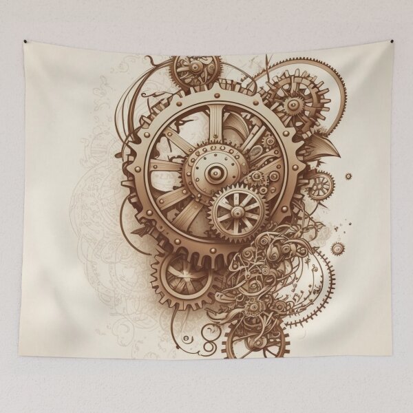 Item preview, Steampunk Gears #14 - Sticker and T-Shirt Design designed and sold by MindAsylum.