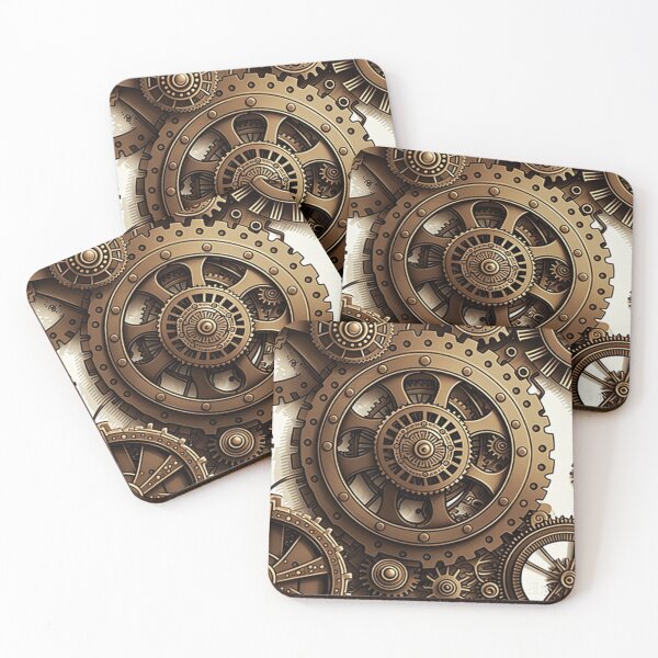 Item preview, Steampunk Gears #15 - Sticker and T-Shirt Design designed and sold by MindAsylum.