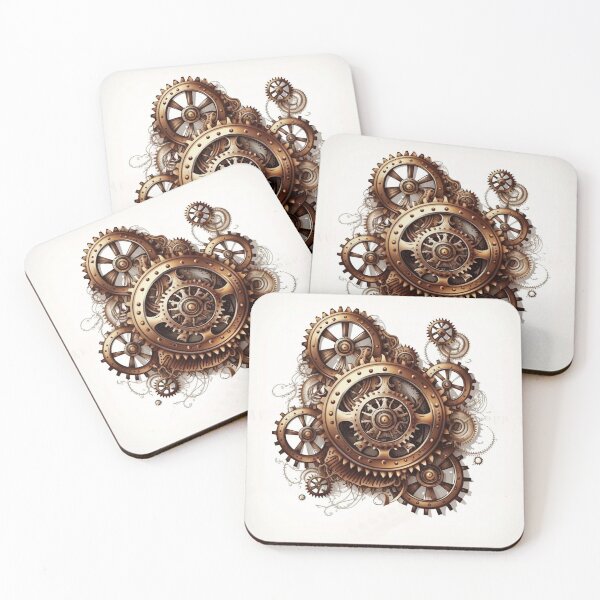Item preview, Steampunk Gears #16 - Sticker and T-Shirt Design designed and sold by MindAsylum.