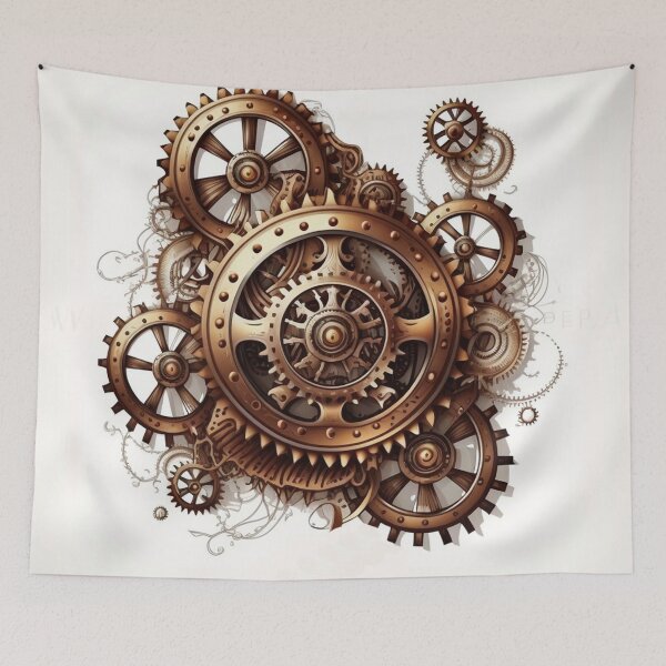 Item preview, Steampunk Gears #16 - Sticker and T-Shirt Design designed and sold by MindAsylum.