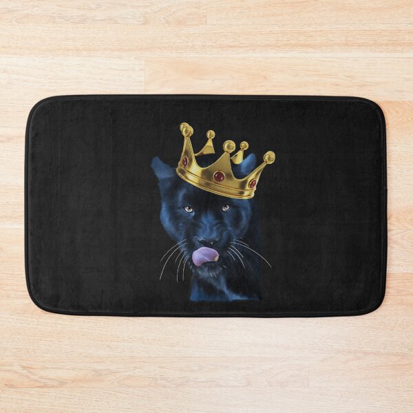 Item preview, Black Panther with Crown, Leopard Cat, Big Cat  designed and sold by Logiamerch.