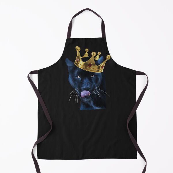 Item preview, Black Panther with Crown, Leopard Cat, Big Cat designed and sold by Logiamerch.