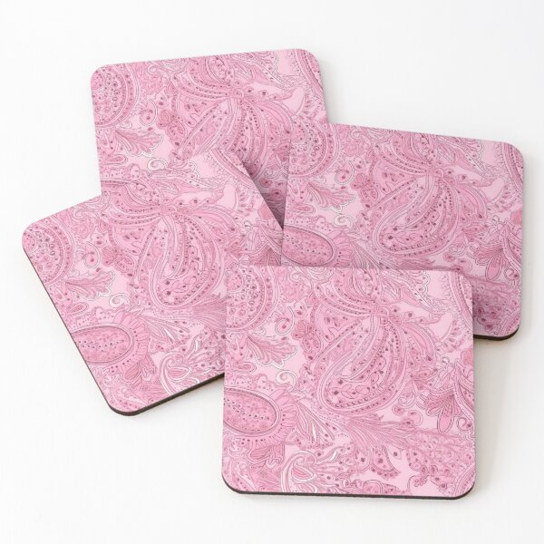 Item preview, Pink Paisley Pattern designed and sold by kansaikate.