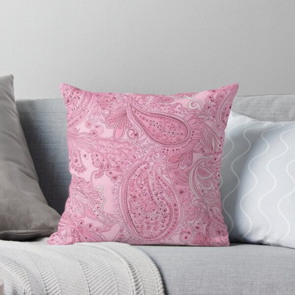 Item preview, Pink Paisley Pattern designed and sold by kansaikate.
