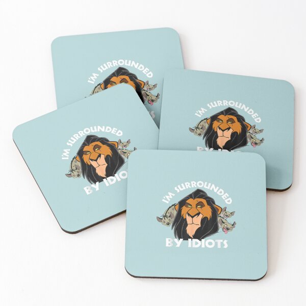Item preview,  lion surounded by idirots designed and sold by ShreeSwitzer.