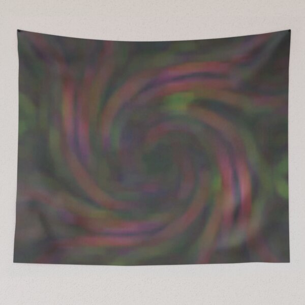 Item preview, Twisted Abstract Knot Pink Red Green Muted Colors  designed and sold by kattakitty.