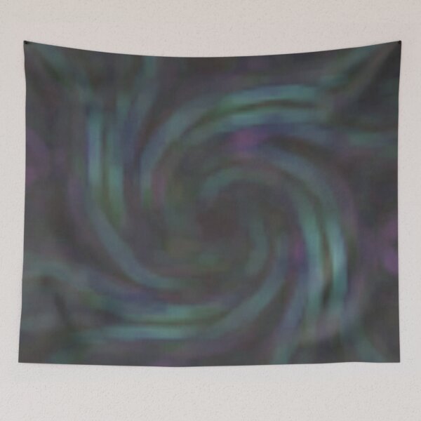 Item preview, Lavender Teal Blue Green Twisted Abstract Knot Muted Colors   designed and sold by kattakitty.