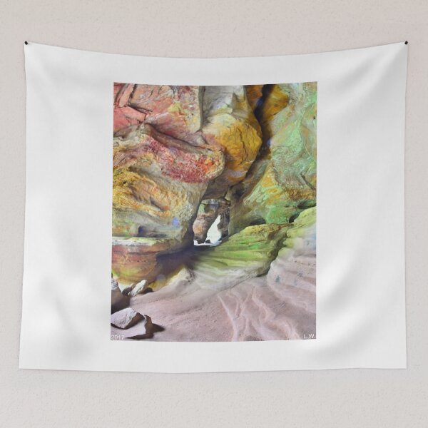Item preview, Inside Of Rock House Hocking Hills Ohio designed and sold by LisaWootenPhoto.