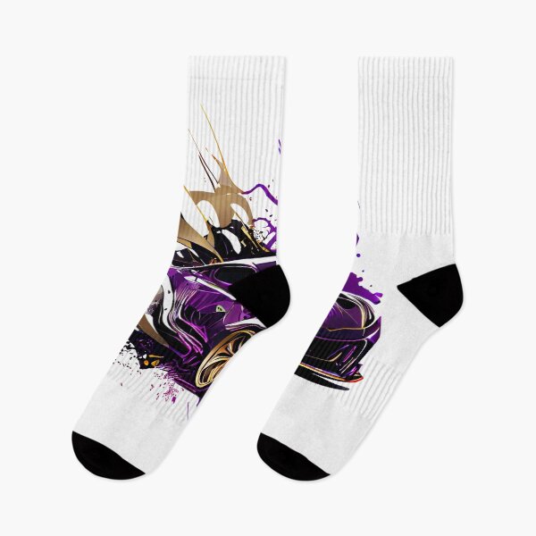 Item preview, Fast Sports Car Purple, Black and Gold designed and sold by FiveIntentions.
