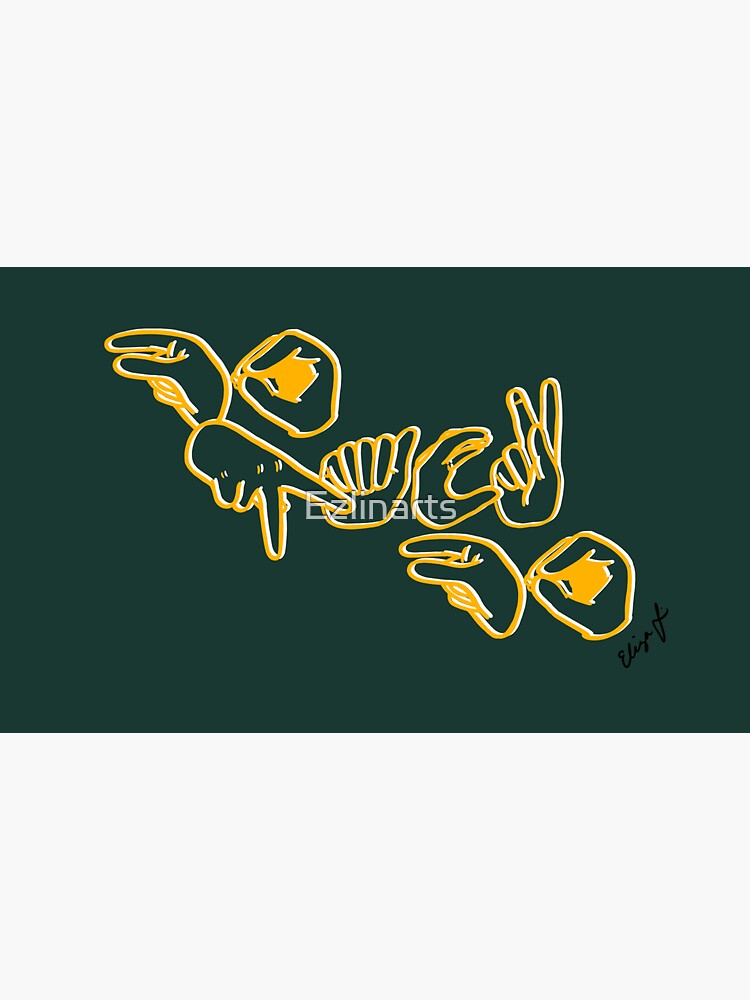 Go Pack Go sticker Sticker for Sale by emilyhowell5