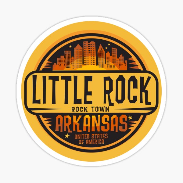 Vista previa del artículo con la obra «Pequeña roca, Arkansas», diseñado y vendido por studio838.