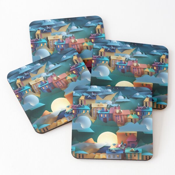 Item preview, Idandria - The Paper Town (3/3) designed and sold by sabantha.