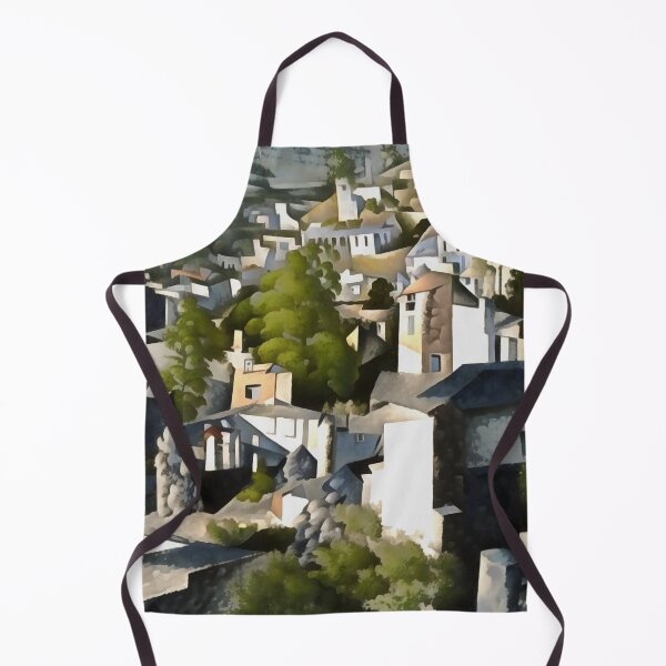 Item preview, Levissihan Kayakoy Historical Hillside Houses Art designed and sold by taiche.