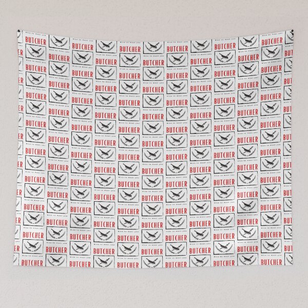 Item preview,  Butcher Nice to Meat you funny motivational design designed and sold by DigitalMagShop.