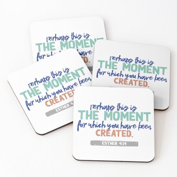 Item preview, Esther 4:14 NEW COLOURS designed and sold by BellDesigned.