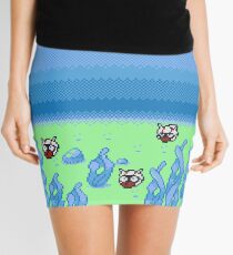 Under the Seas of Johto Mini Skirt