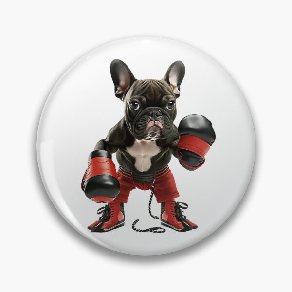 Item preview, French Bulldog wearing Boxing Gloves 2023 designed and sold by T3goods.