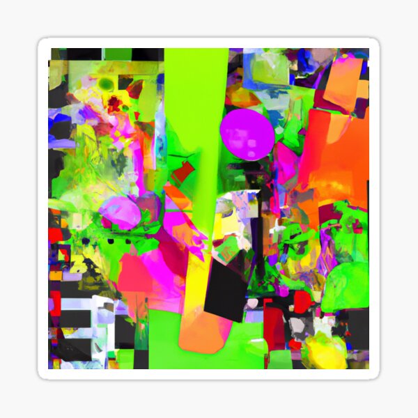 Item preview, Abstract Colorful Modern Art designed and sold by Mohit184.