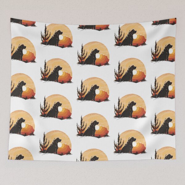 Item preview, Labrador Retriever in Sunset designed and sold by WECreations.