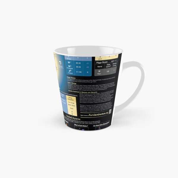 The Standard Model of Fundamental Particles and Interactions #Physics #ModernPhysics #ParticlePhysics #QuantumPhysics #StandardModel #FundamentalParticles #FundamentalInteractions #model #interactions Tall Mug