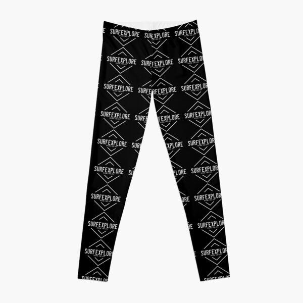 Leggings with diamond outlet logo