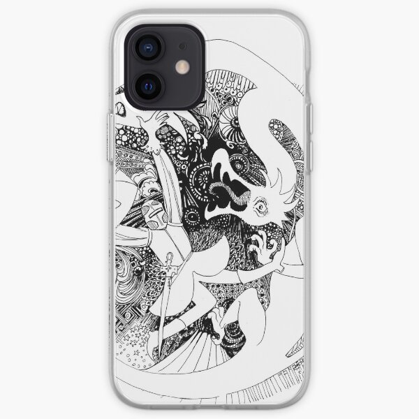 Le Chevalier au Dragon Coque souple iPhone