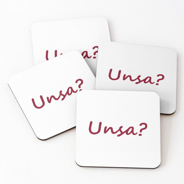 Item preview, " Unsa? " in Bisaya / Cebuano means " What? " in English designed and sold by PabloBSanchez.