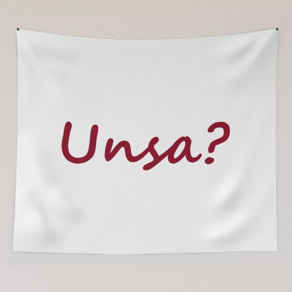 Item preview, " Unsa? " in Bisaya / Cebuano means " What? " in English designed and sold by PabloBSanchez.
