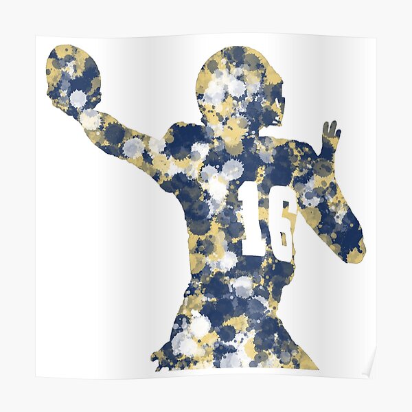 Jared Goff Los Angeles Rams Poster/canvas Print Watercolor 